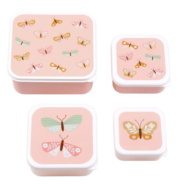 Lunch & Snack Box Set: Butterflies - Wee Bambino