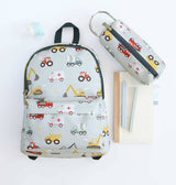 Kids pencil case: Vehicles