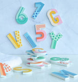 Foam bath letters: Fun