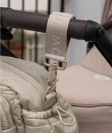 Logo Pram Bag Clips - Oyster