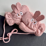 Wee Bambino Waterproof Toddler Mittens (aged 2-6) - Pink Elephant
