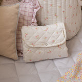 Cotton Travel Baby Changing Mat - Anemone