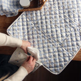 Cotton Travel Baby Changing Mat - Coastline