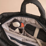 Baby Changing Tote Bag - Soft Black