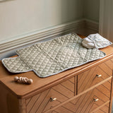 Cotton Travel Baby Changing Mat - Riverbank