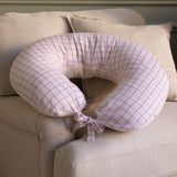 Nursing Pillow - Pink Check