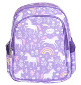Kids insulated front compartment backpack: Unicorn dreams