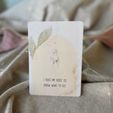 Affirmation Cards for Pregnancy - Wee Bambino