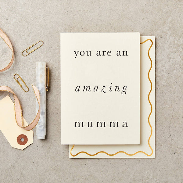 Amazing Mumma 24' Mothers Day Card - Wee Bambino
