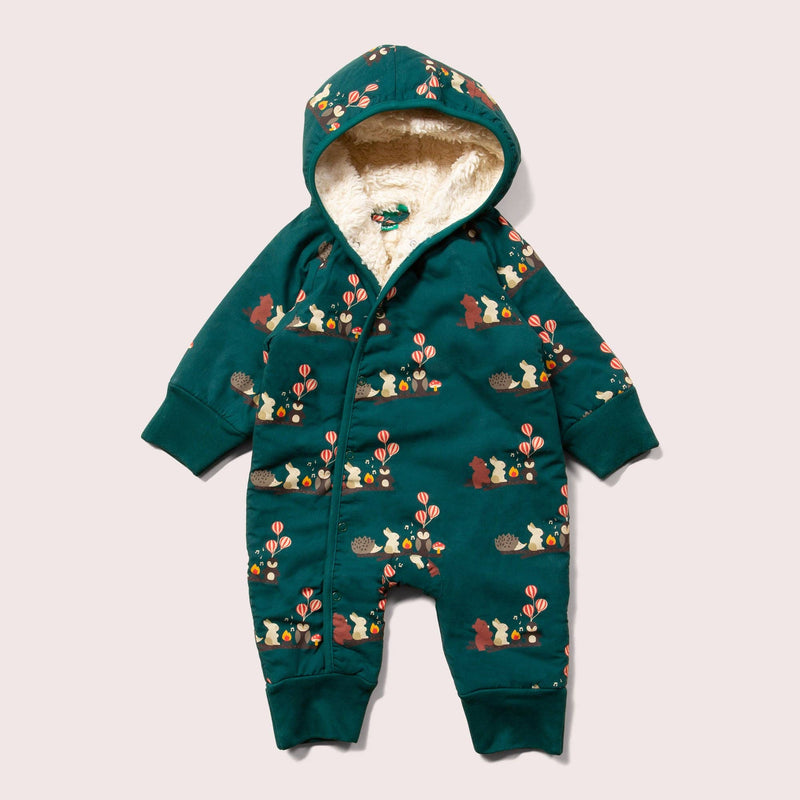 Around The Campfire Sherpa Lined Snowsuit - Wee Bambino