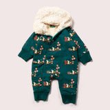 Around The Campfire Sherpa Lined Snowsuit - Wee Bambino