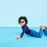 Babiators Eco Original Keyhole Sunglasses - Pacific Blue - Wee Bambino