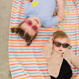 Babiators Original Mirrored Heart Sunglasses - Fuchsia Haze - Wee Bambino