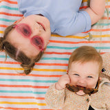 Babiators Original Mirrored Heart Sunglasses - Fuchsia Haze - Wee Bambino