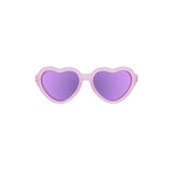 Babiators Polarised Heart Sunglasses - Frosted Pink - Wee Bambino