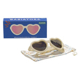 Babiators Polarised Heart Sunglasses - Sweet Cream - Wee Bambino