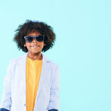 Babiators Polarised Navigator Sunglasses - Jet Black Smoke - Wee Bambino