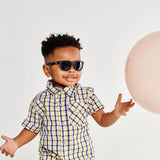 Babiators Polarised Navigator Sunglasses - Jet Black Smoke - Wee Bambino