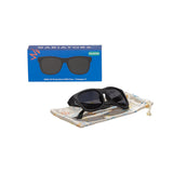 Babiators Polarised Navigator Sunglasses - Jet Black Smoke - Wee Bambino