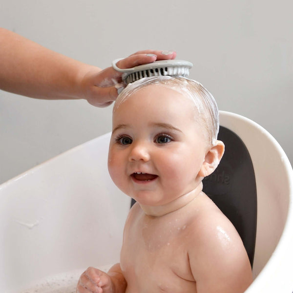 Baby Bath Brush: Blue - Wee Bambino
