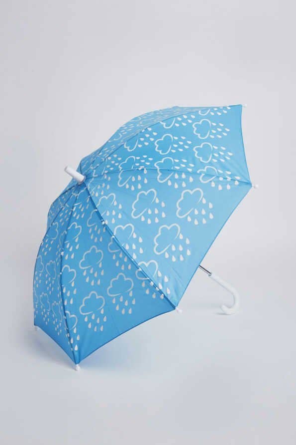 Baby Blue Little Kids Colour - Revealing Umbrella - Wee Bambino