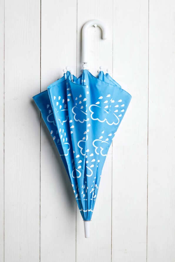 Baby Blue Little Kids Colour - Revealing Umbrella - Wee Bambino