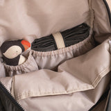 Baby Changing Backpack - Soft Black - Wee Bambino