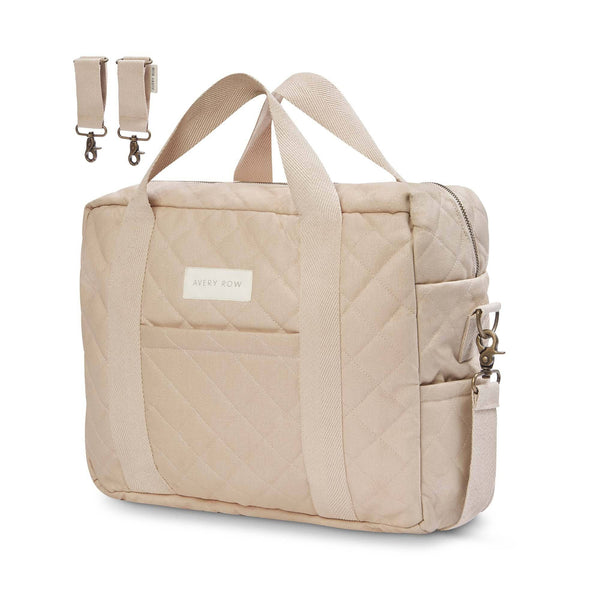 Baby Changing Bag - Natural - Wee Bambino