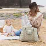 Baby Changing Bag - Sage - Wee Bambino