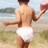 Baby to Toddler Reusable Swim Nappies - Seahorse Snuggles (one size) - Wee Bambino