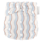 Baby to Toddler Reusable Swim Nappies - Wiggle Waves (one size) - Wee Bambino