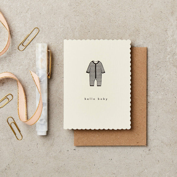 Babygrow A7 Greeting Card - Wee Bambino