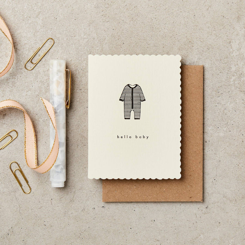 Babygrow A7 Greeting Card - Wee Bambino