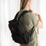 Backpack Maternity Bag - Black - Wee Bambino