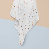 Bamboo Baby Swaddle Blanket, Signature Print - Wee Bambino