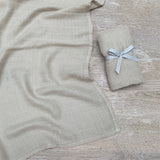 Bamboo muslin 'go - to' cloth - Natural stone - Wee Bambino