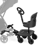 Be Cool 4ride Universal Buggy Board + Seat Unit with fun Steering Wheel - Wee Bambino