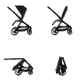 Be Cool Kombo Trio: Pushchair + Carrycot + i - Size Travel Baby Carrier, Be Teal - Wee Bambino