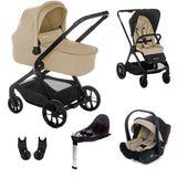 Be Cool Kombo Trio: Pushchair + Carrycot + i - Size Travel Carrier Car Seat - Wee Bambino