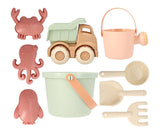 Beach Toy Set - Sage Bucket - Wee Bambino