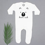 Bear Cub New Baby Sleepsuit - Wee Bambino