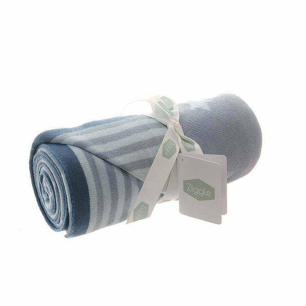 Blue Stars Blanket - Wee Bambino