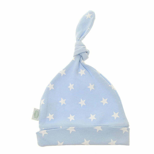 Blue With White Stars Hat - Wee Bambino