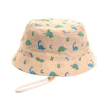 Blue/Green Dinos Sun Hat - Wee Bambino