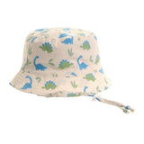 Blue/Green Dinos Sun Hat - Wee Bambino