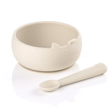 BLW Silicone Bowl and Spoon Set for Babies (all colours) - Wee Bambino