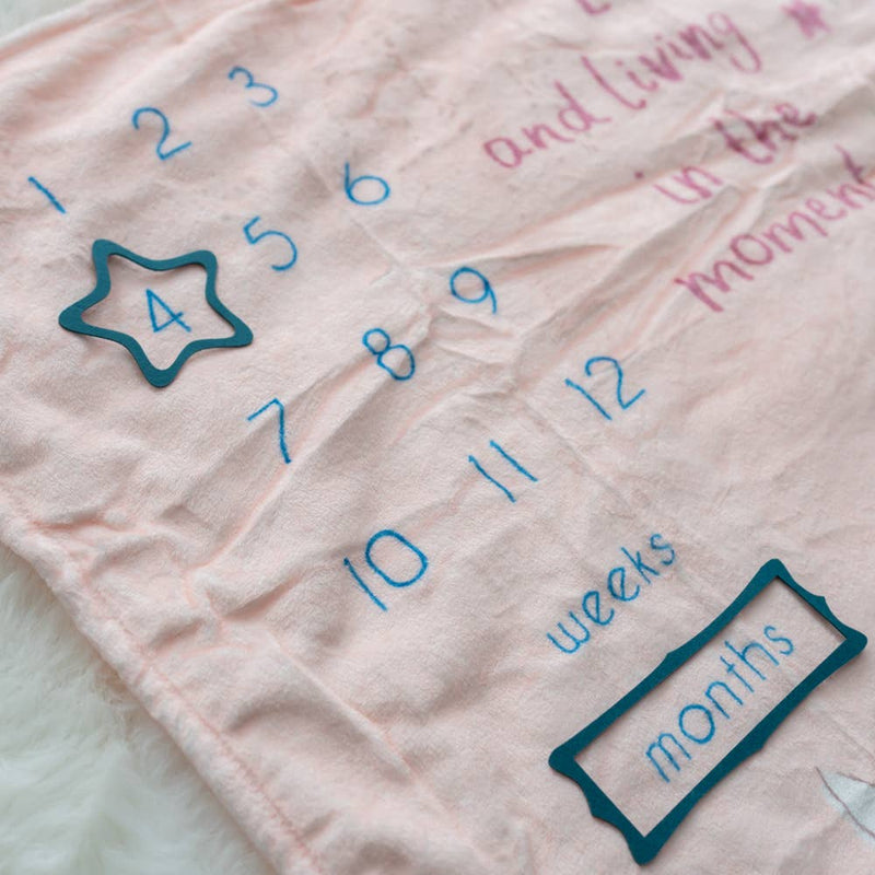 Bunnies Milestone Blanket - Wee Bambino