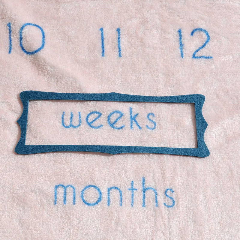 Bunnies Milestone Blanket - Wee Bambino