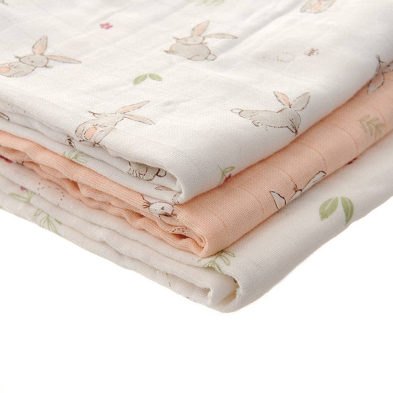 Bunnies Muslin Set - Wee Bambino