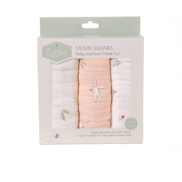 Bunnies Muslin Set - Wee Bambino